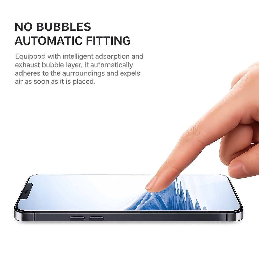 PureGuardCases 9H Tempered Glass Screen Protector for iPhone