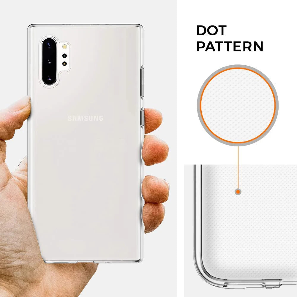 PureGuardCases Ultra-Thin Clear TPU Case for Samsung Galaxy Note 10