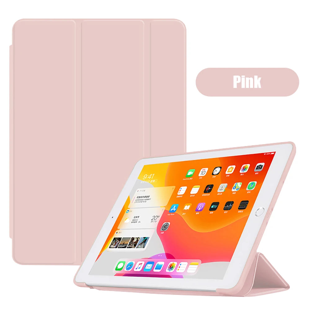 PureGuardCases Magnetic Smart Folio Case for iPad