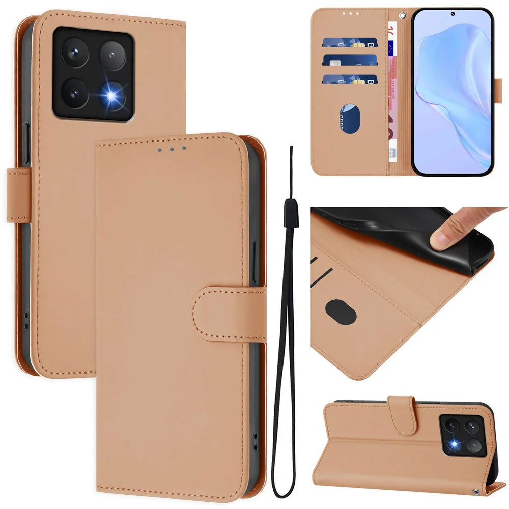 PureGuardCases Magnetic Leather Wallet Case for Google Pixel