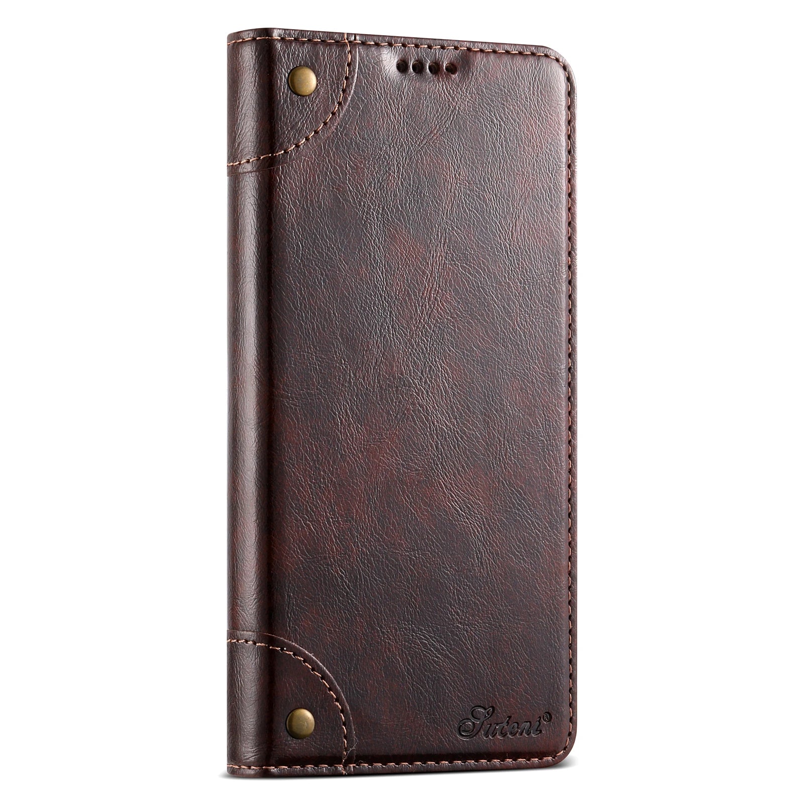 SUTENI Phone Case Faux Leather Card Holder Stand Wallet Magnet Flip Cover For Galaxy S26 Ultra S25 Plus S24 S23 S22 Note20