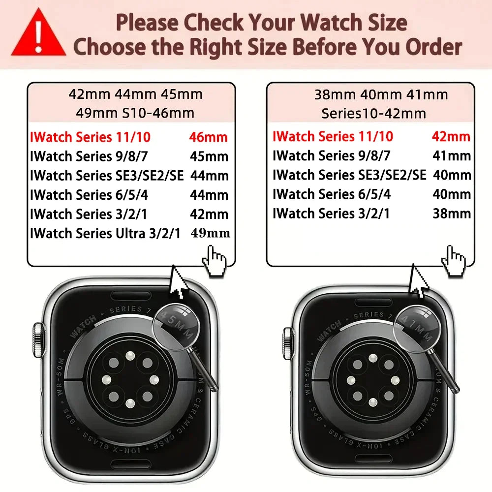 PureGuardCases Business Leather Band for Apple Watch