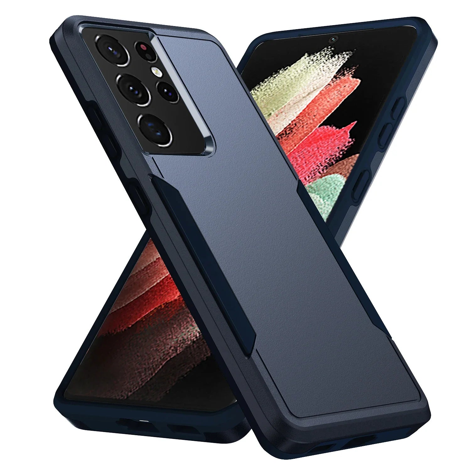 PureGuardCases Heavy Duty Armor Case for Samsung Galaxy