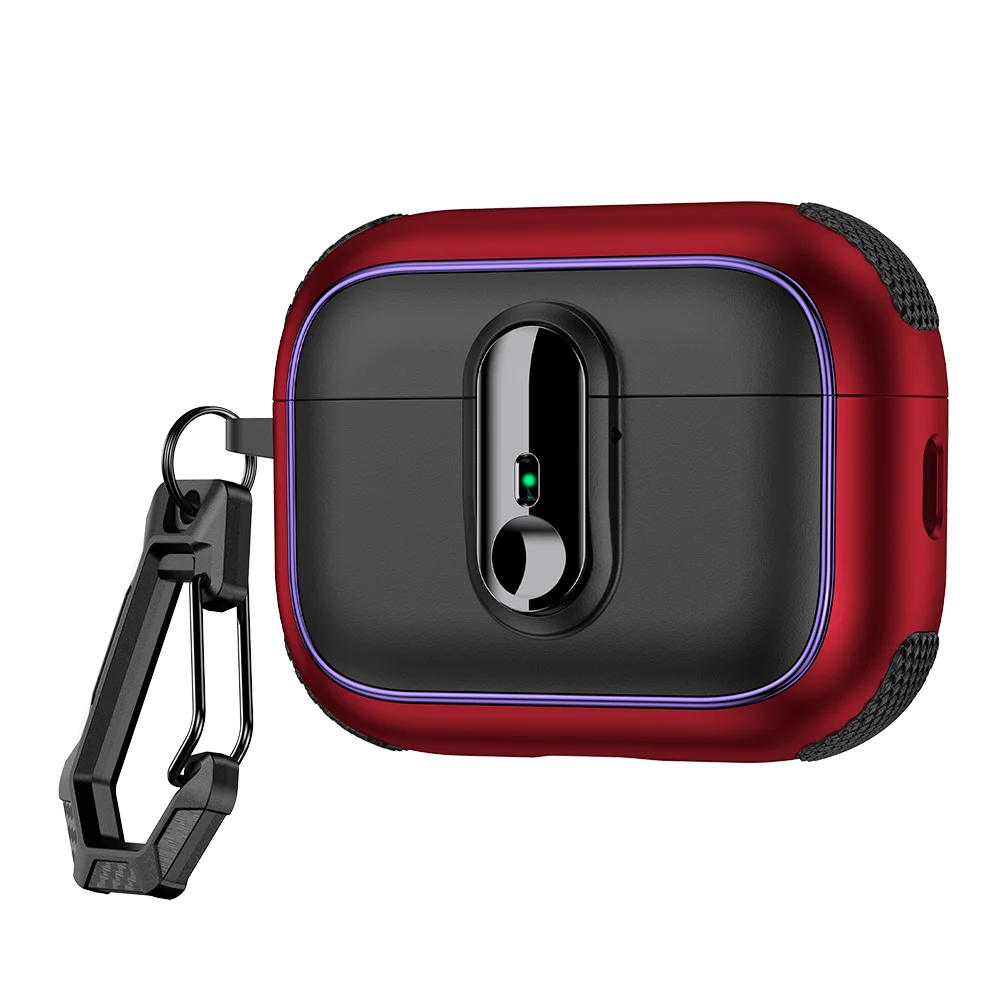 PureGuardCases Armor Lock Shockproof Case for AirPods