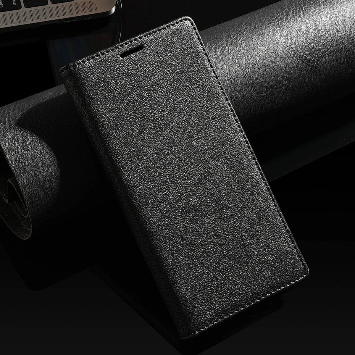 PureGuardCases Ultra Slim Leather Wallet Case for Google Pixel