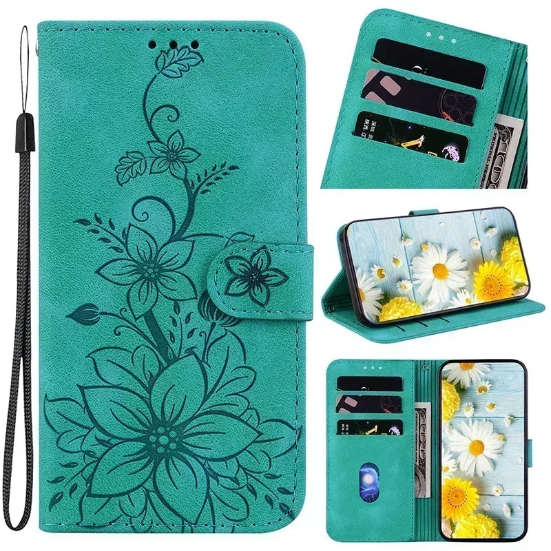 Leather Phone Case For Samsung Galaxy A73 A72 A71 A51 4G 5G A81 A91 A41 A31 A70 A50 A40 A20 A30 A20E Card Slot Wallet Cover