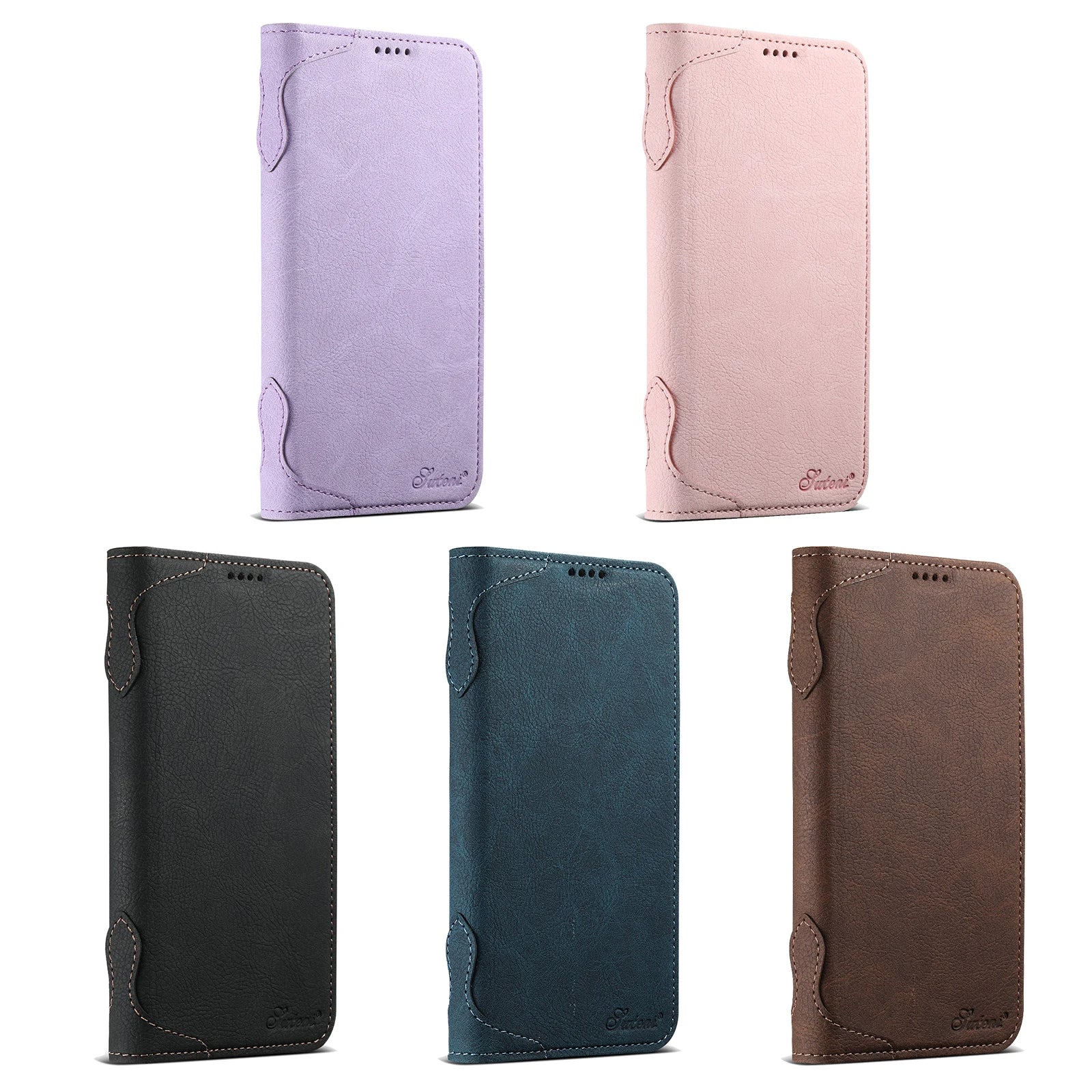 PureGuardCases Card Holder Wallet Flip iPhone Case – MagSafe Magnetic Cover