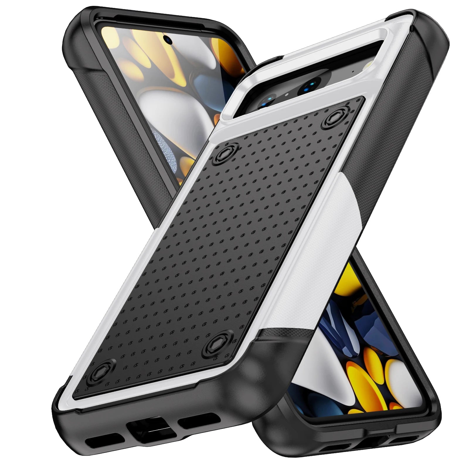 PureGuardCases Military Armor Defender Case for Google Pixel