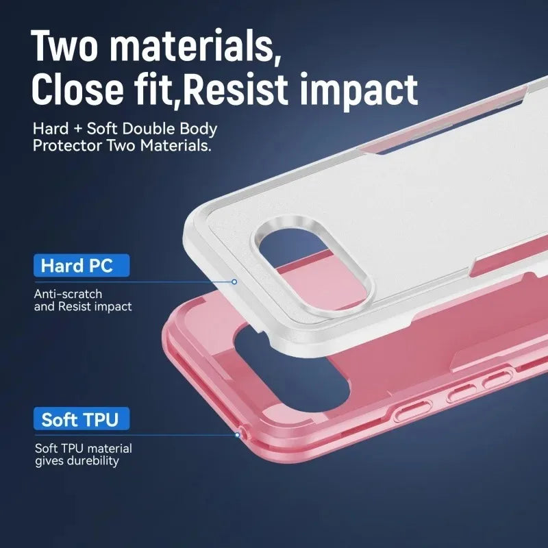 PureGuardCases Military Armor Matte Case for Google Pixel