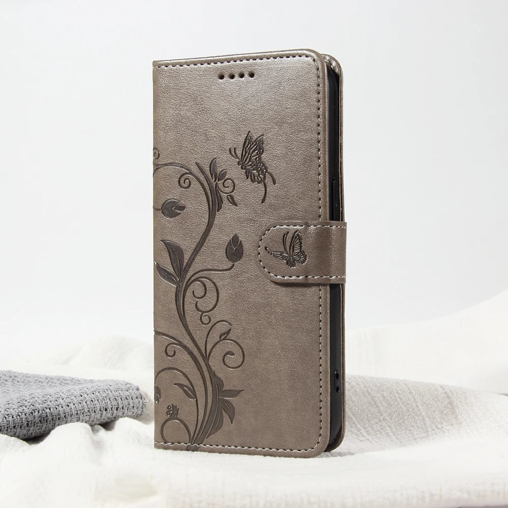 Butterfly Wallet Case iPhone 18 Pro Max, Gray