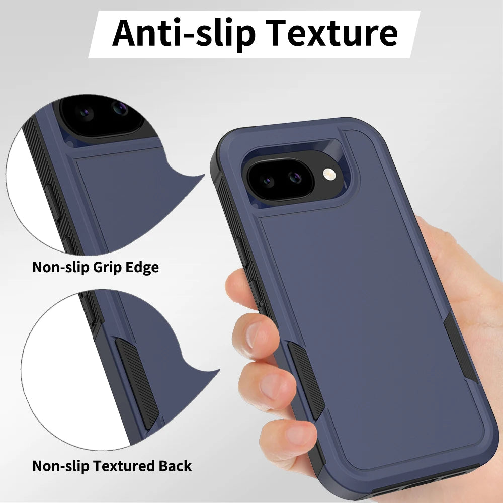 PureGuardCases 2-in-1 Military Armor Matte Case for Google Pixel