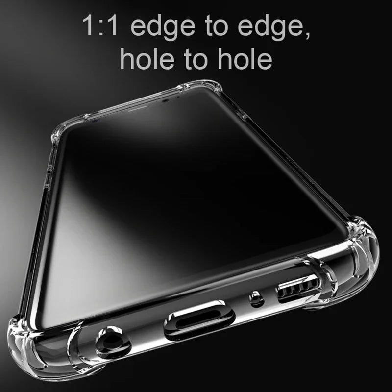 Four-Corner Airbag Clear Shockproof Case for Samsung Galaxy Note & S - Product View 5