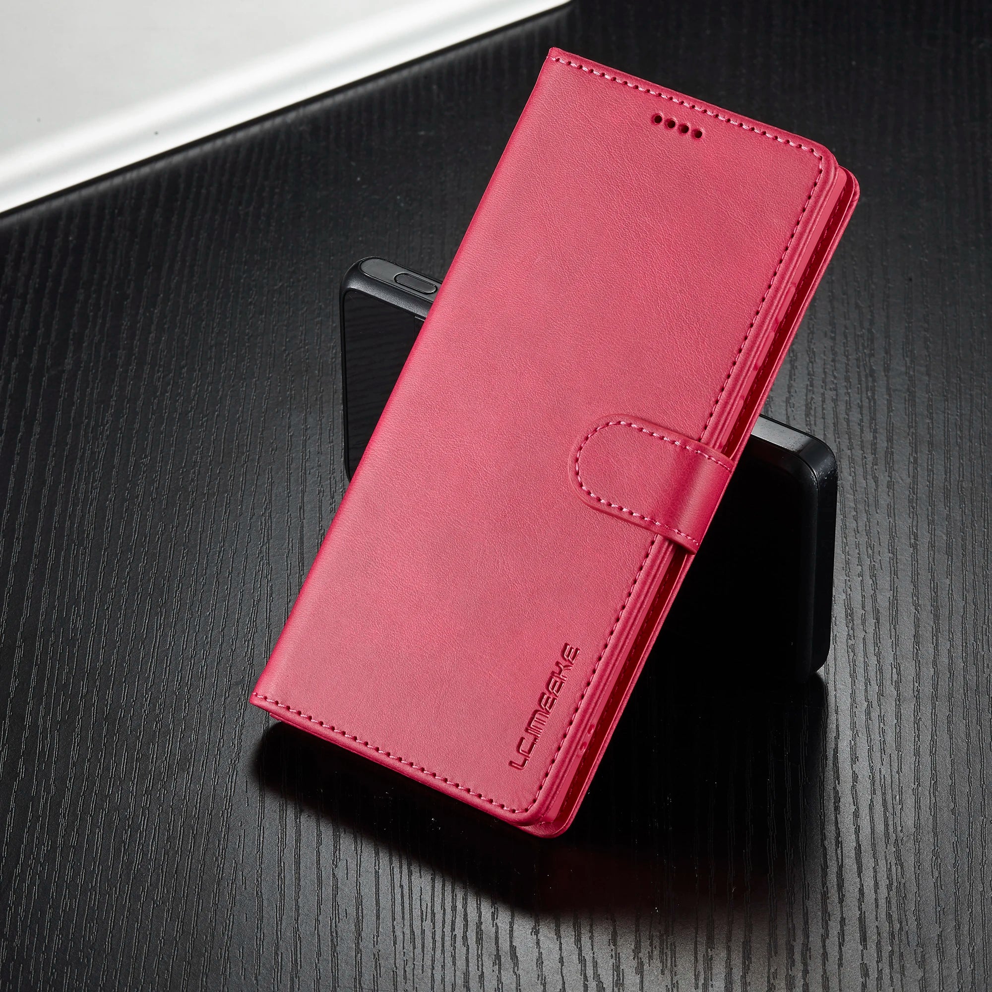 Leather Flip Case For Samsung Galaxy A17 A37 A57 A15 A35 A55 A16 A36 A56 A07 A26 A06 A05S A14 A34 A54 A13 A33 A53 Wallet Cover
