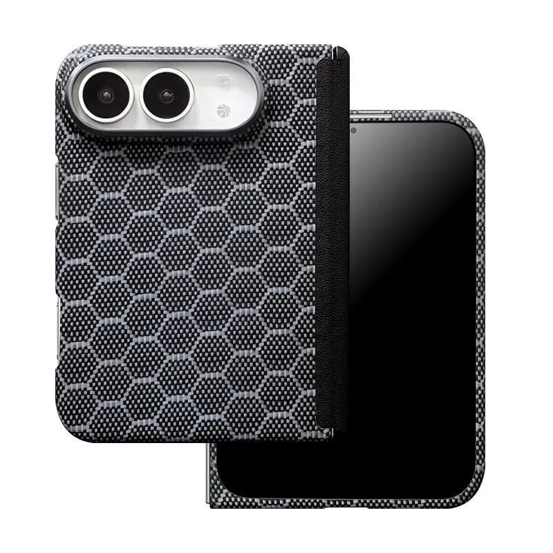 Aramid Fiber Slim MagSafe Case for iPhone Duo - Product View 4