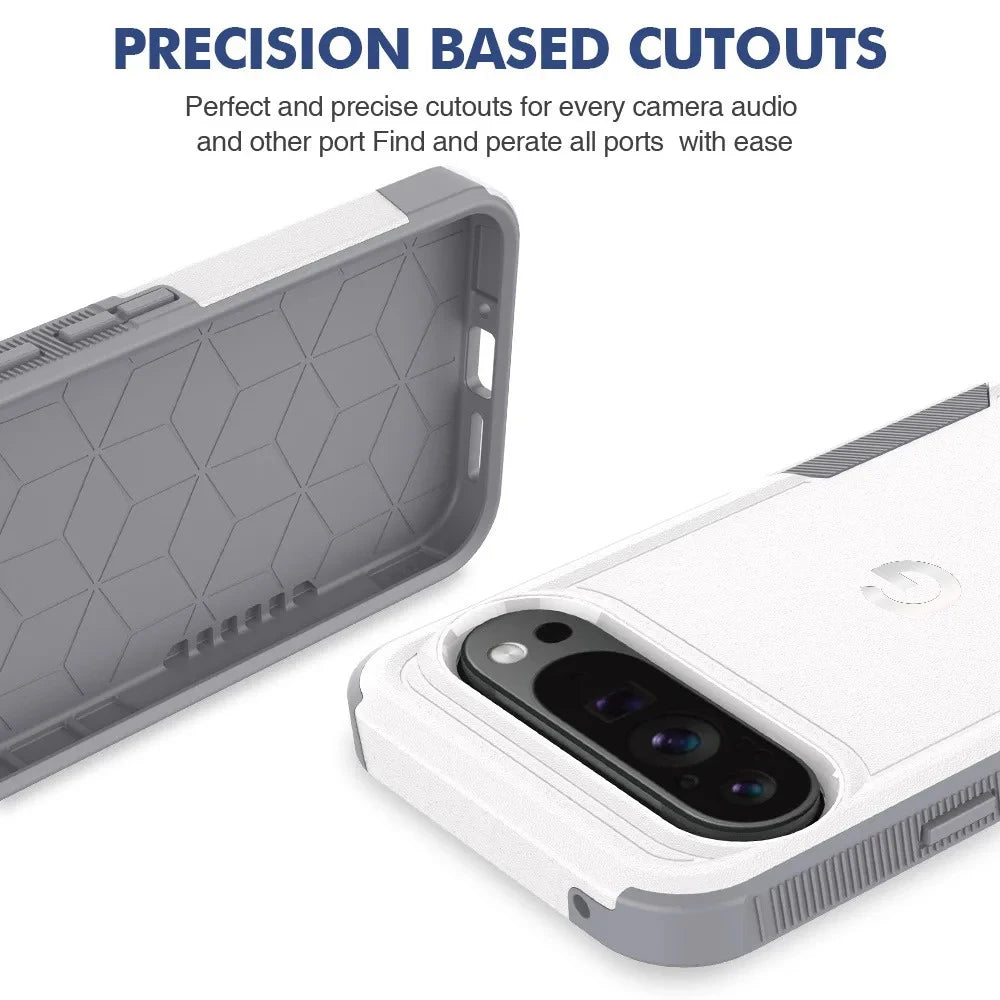 Heavy Duty Dual-Layer Armor Case for Google Pixel 10-7 & 6A - Product View 2