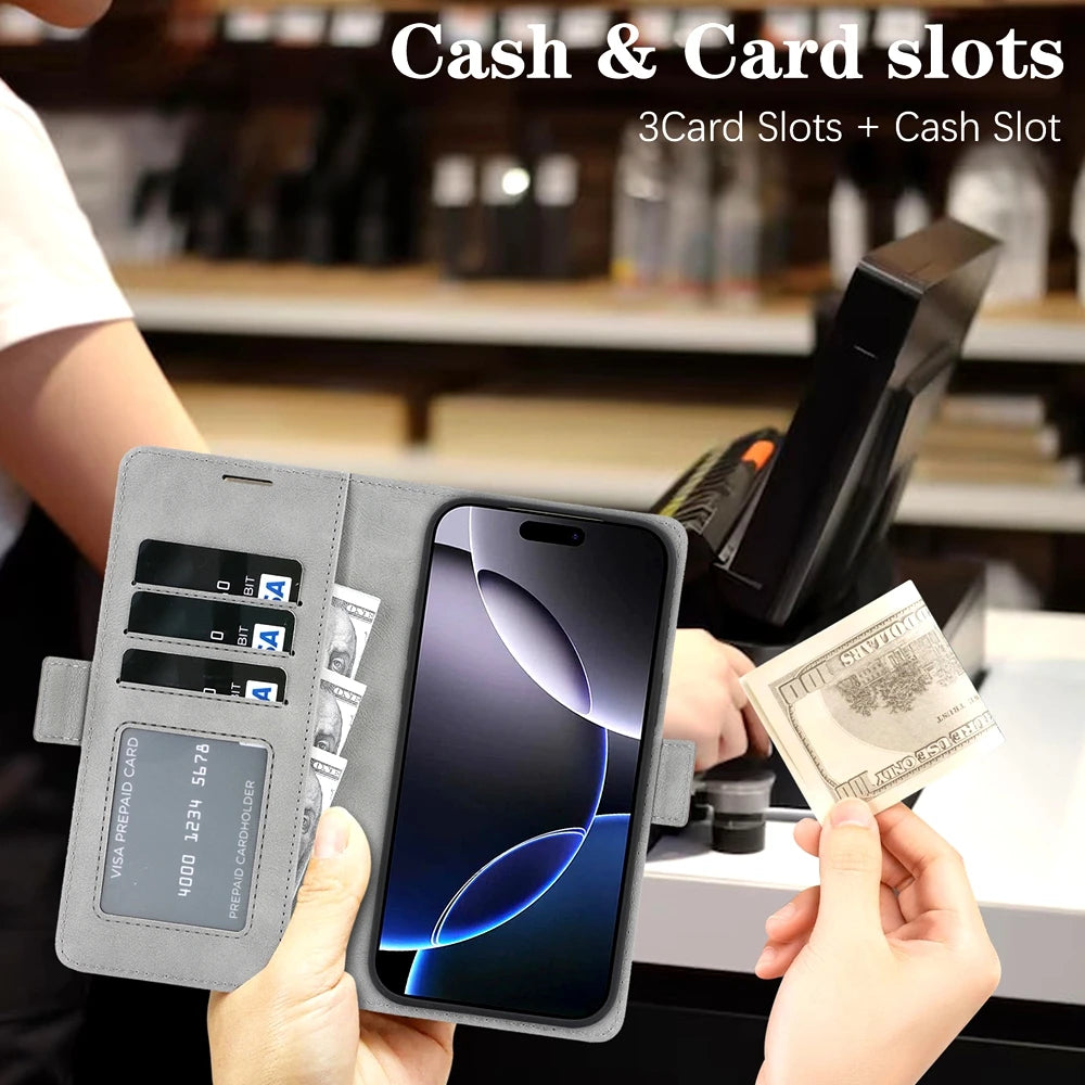 2-in-1 MagSafe Wallet for iPhone, bezel view