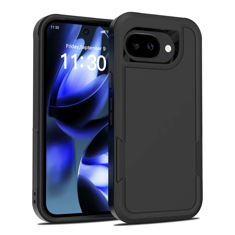 PureGuardCases 2-in-1 Military Armor Matte Case for Google Pixel