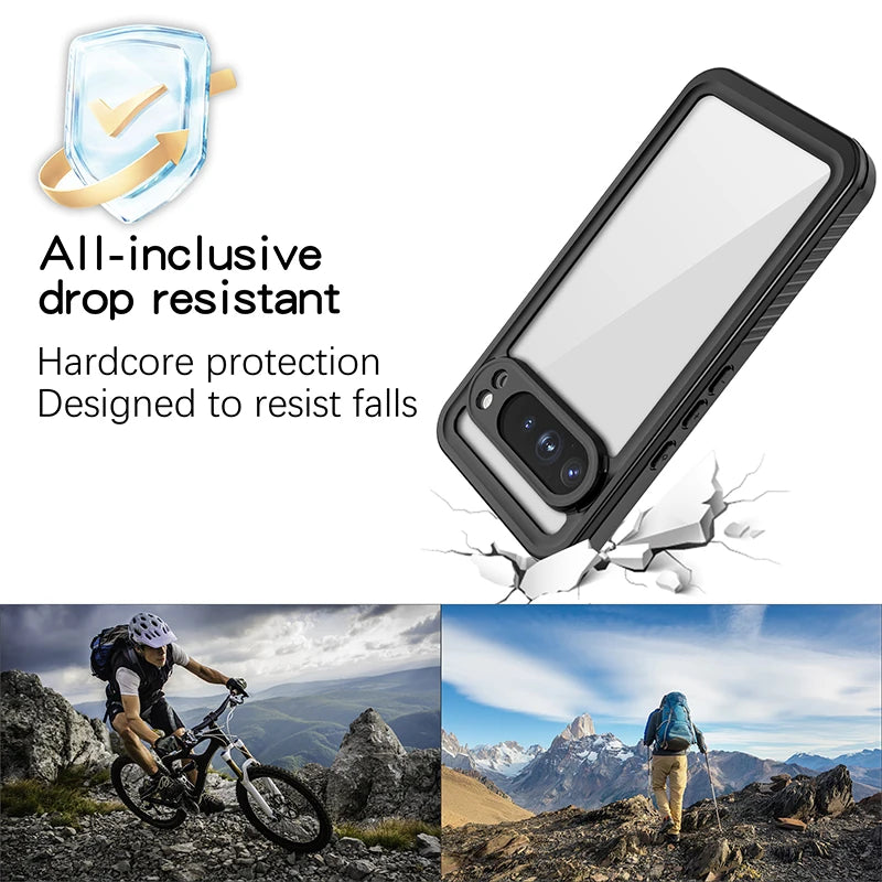 PureGuardCases IP68 Waterproof Full-Body Case for Google Pixel