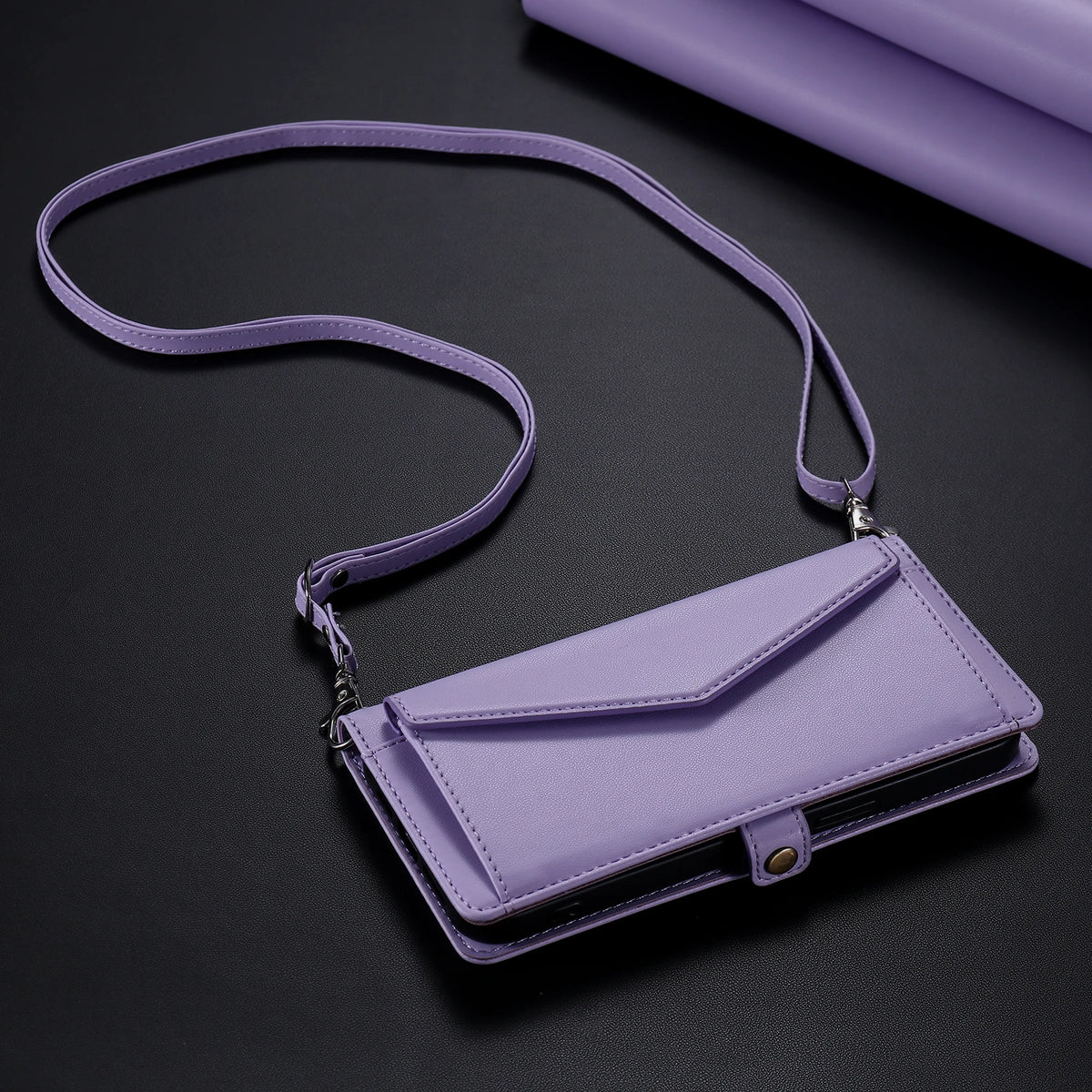 Envelope Wallet Case Pixel 6-11, Purple