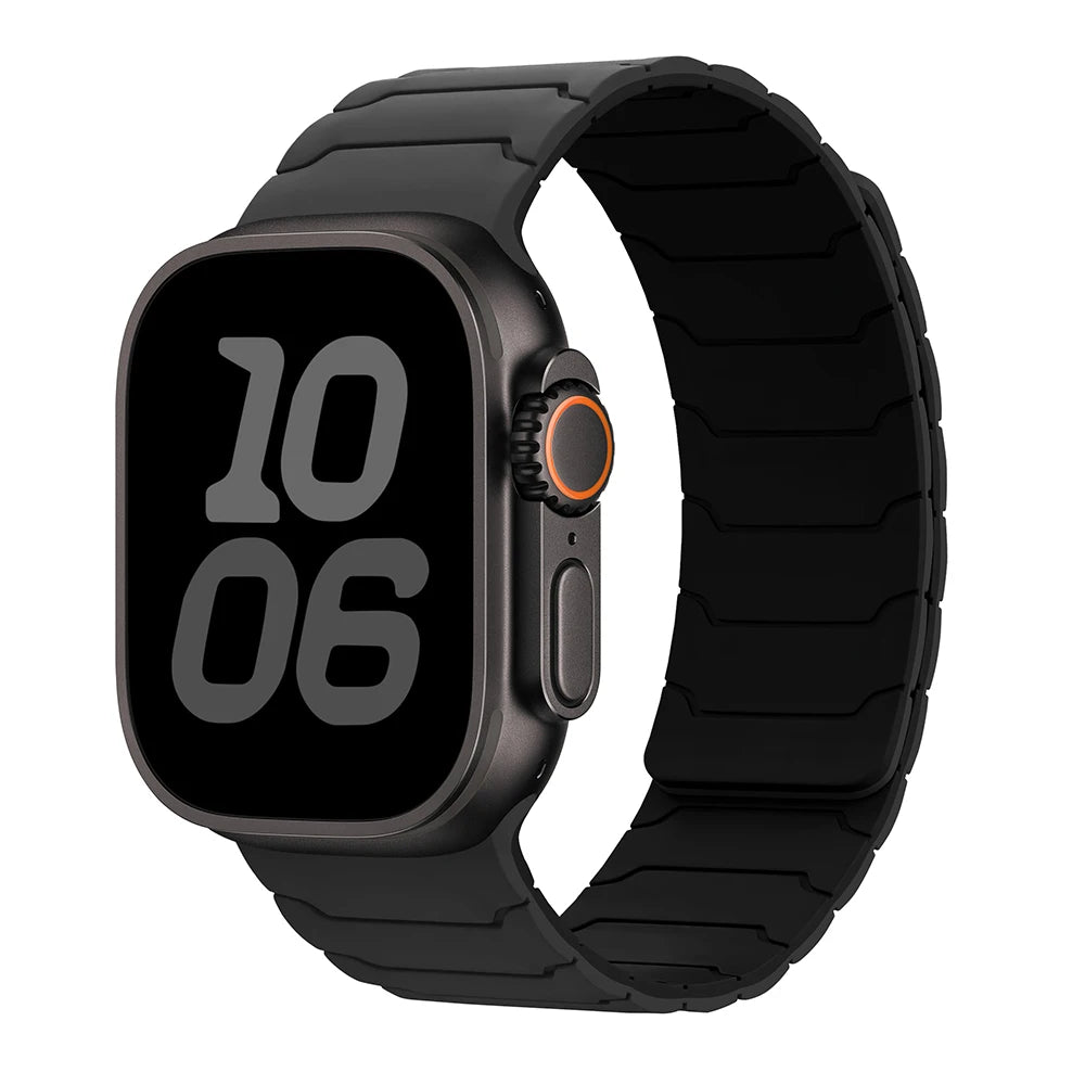 PureGuardCases Magnetic Silicone Band for Apple Watch