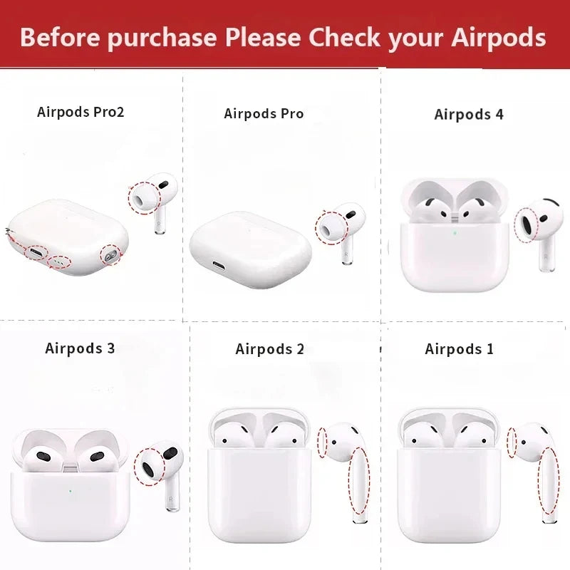 PureGuardCases Safety Lock Shockproof Case for AirPods