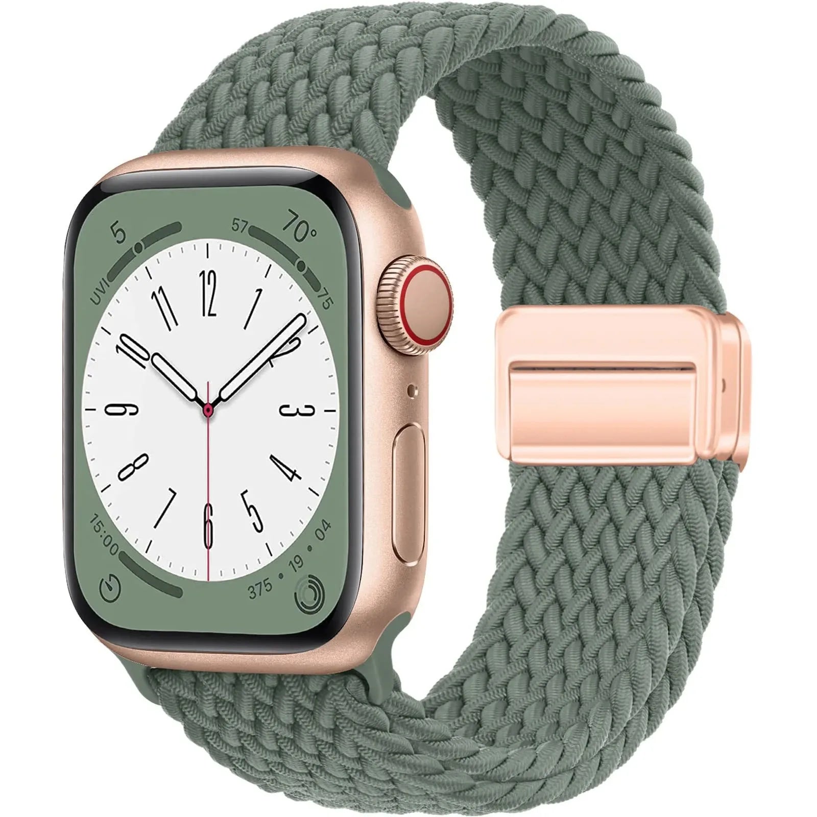 PureGuardCases Magnetic Braided Band for Apple Watch
