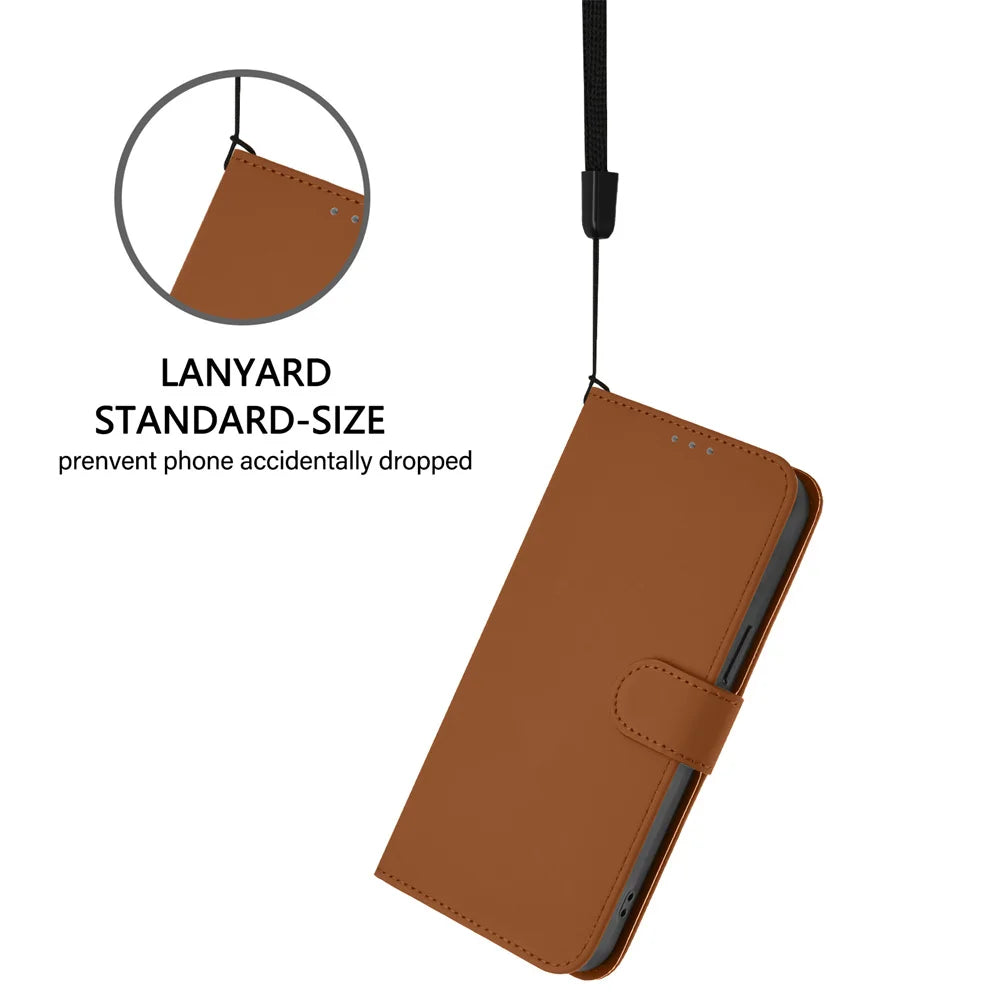 PureGuardCases Magnetic Leather Wallet Case for Google Pixel
