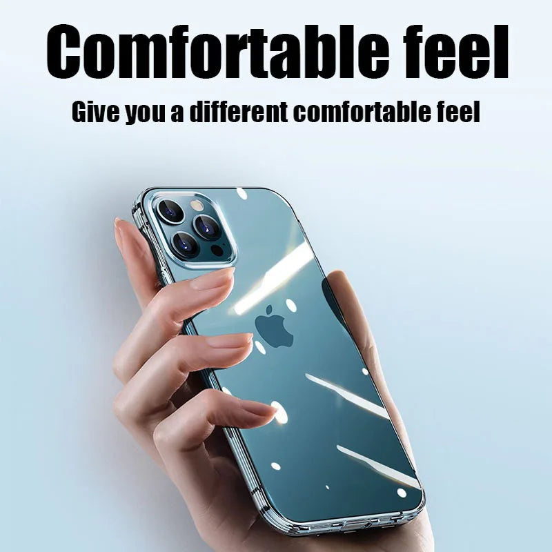 PureGuardCases Ultra Thin Clear iPhone Case – Soft Transparent Protective Cover