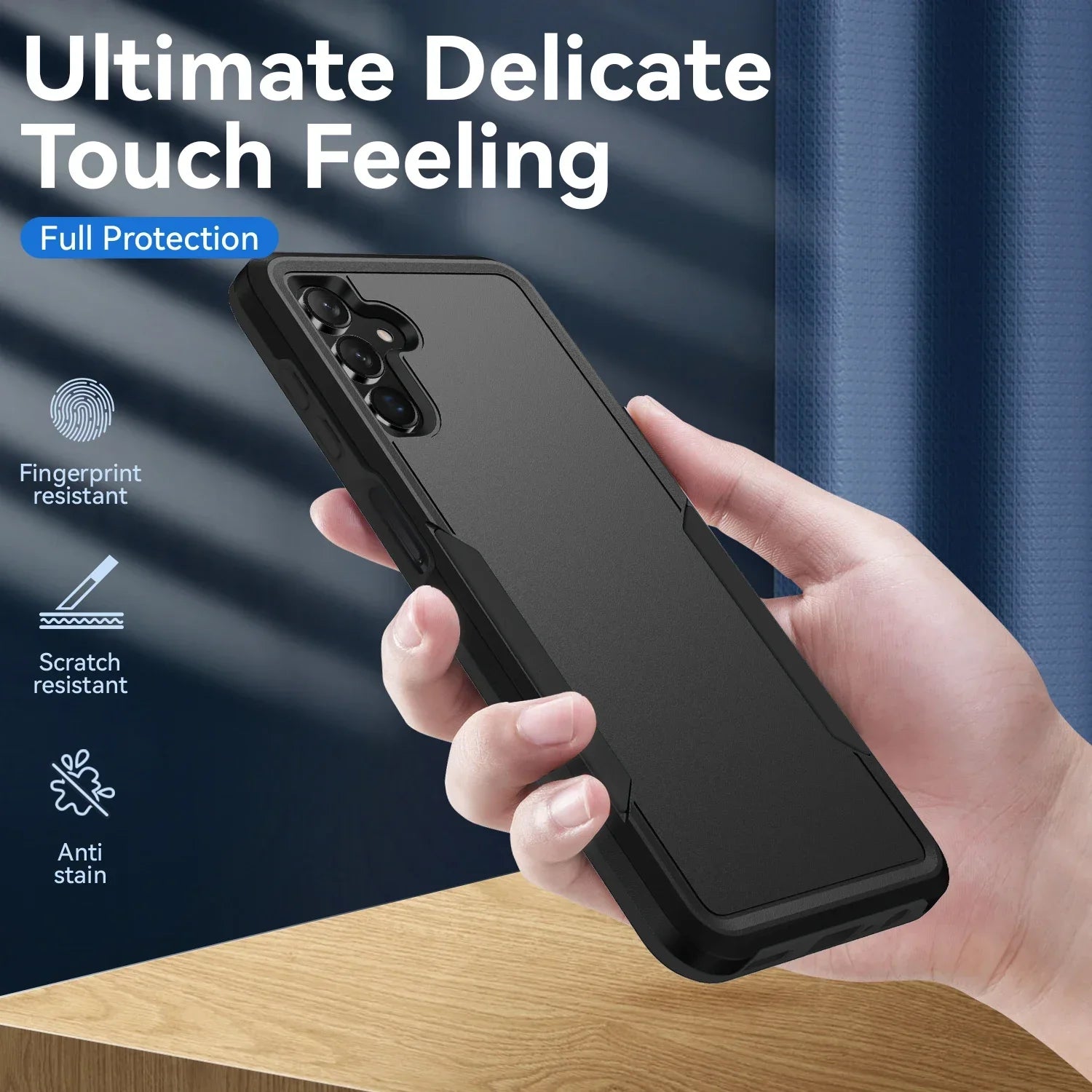 PureGuardCases Heavy Duty Armor Case for Samsung Galaxy