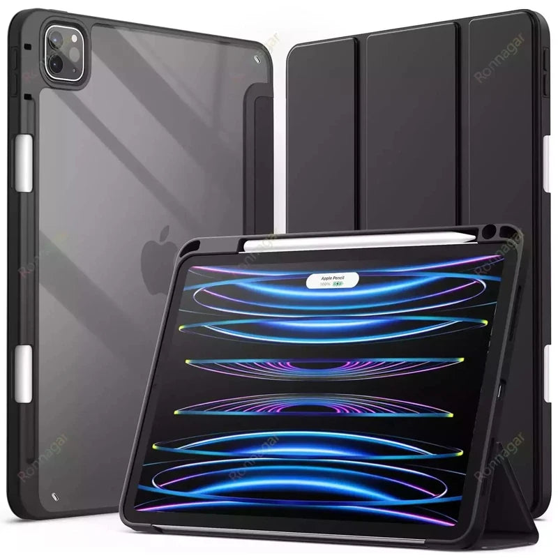 PureGuardCases Smart Folio Case for iPad