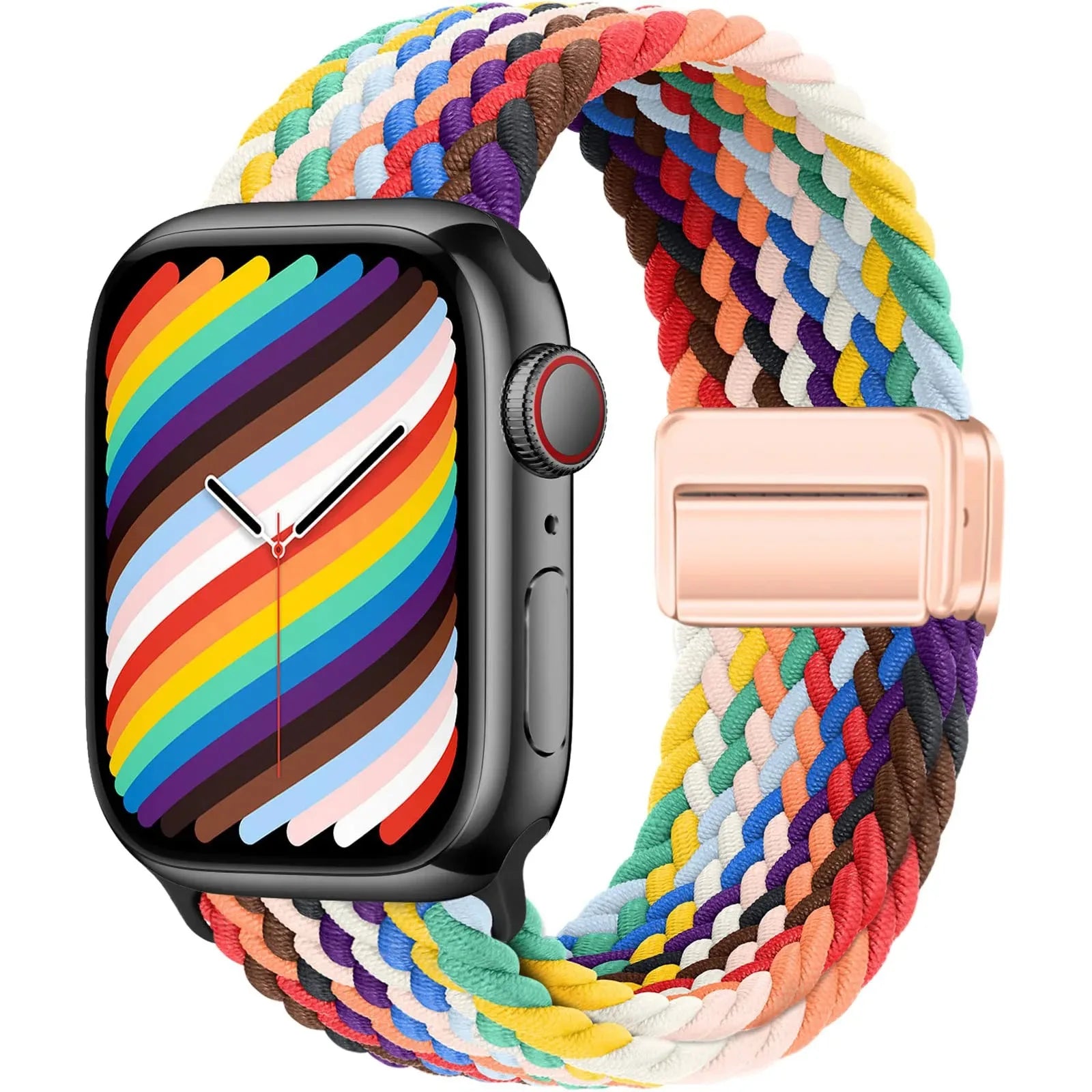 PureGuardCases Magnetic Braided Band for Apple Watch