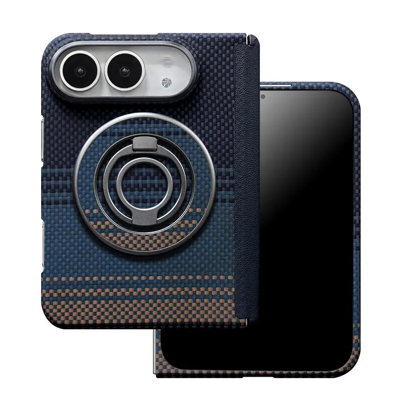 Aramid Fiber Slim MagSafe Case for iPhone Duo - Product View 9