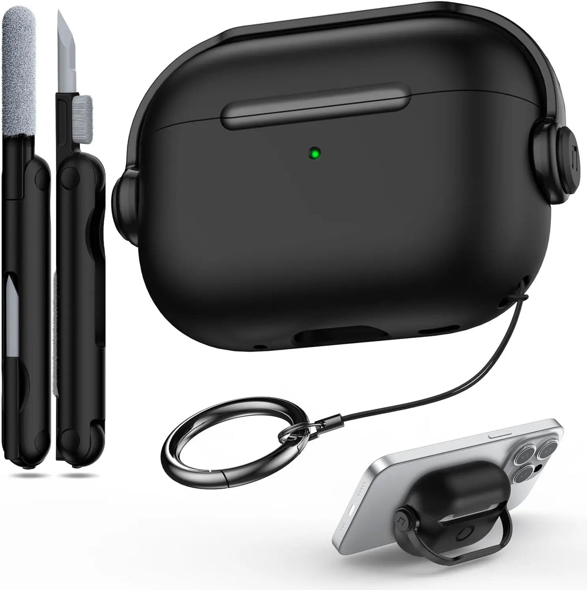 Secure Lock Case AirPods 4 & Pro, Black