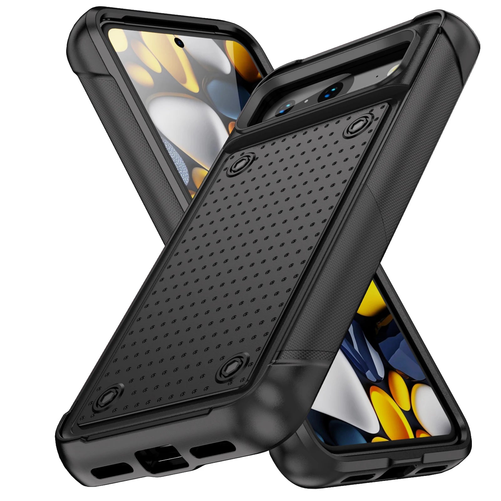 PureGuardCases Military Armor Defender Case for Google Pixel