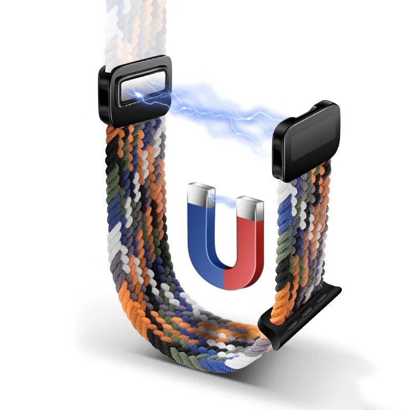 PureGuardCases Magnetic Braided Band for Apple Watch