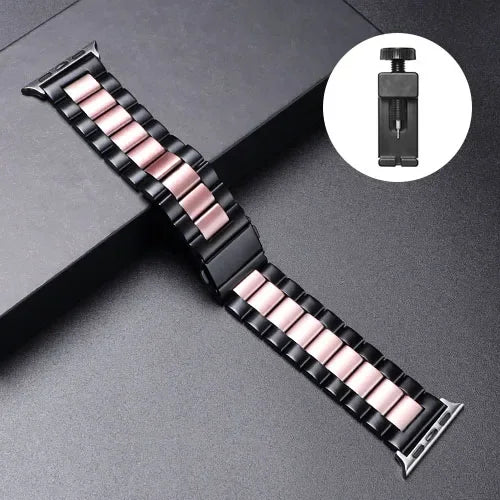 PureGuardCases Premium Stainless Steel Band for Apple Watch