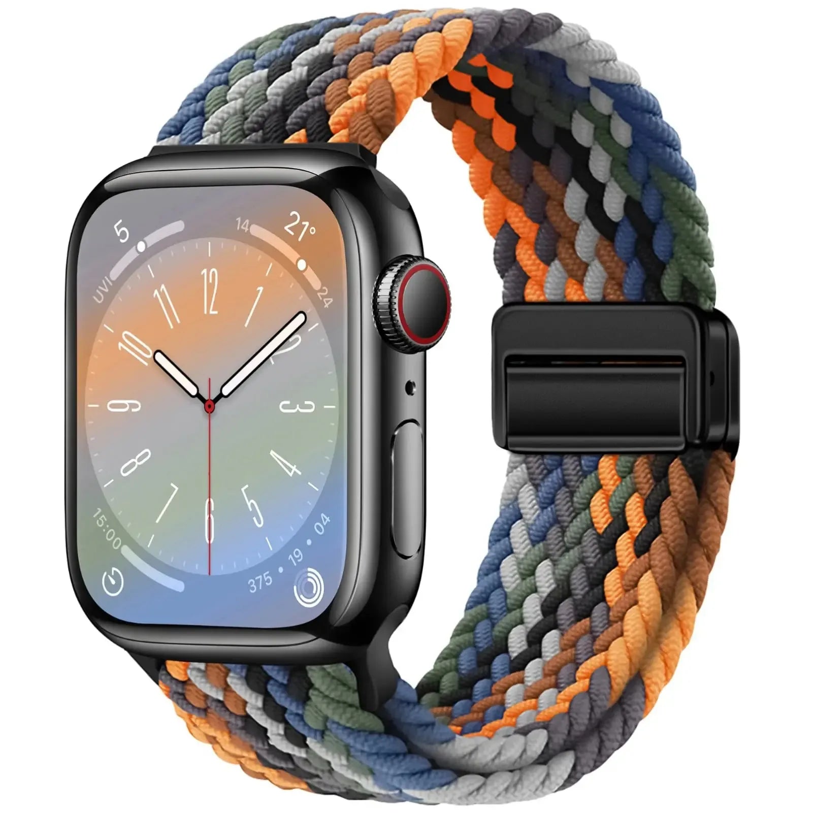 PureGuardCases Magnetic Braided Band for Apple Watch