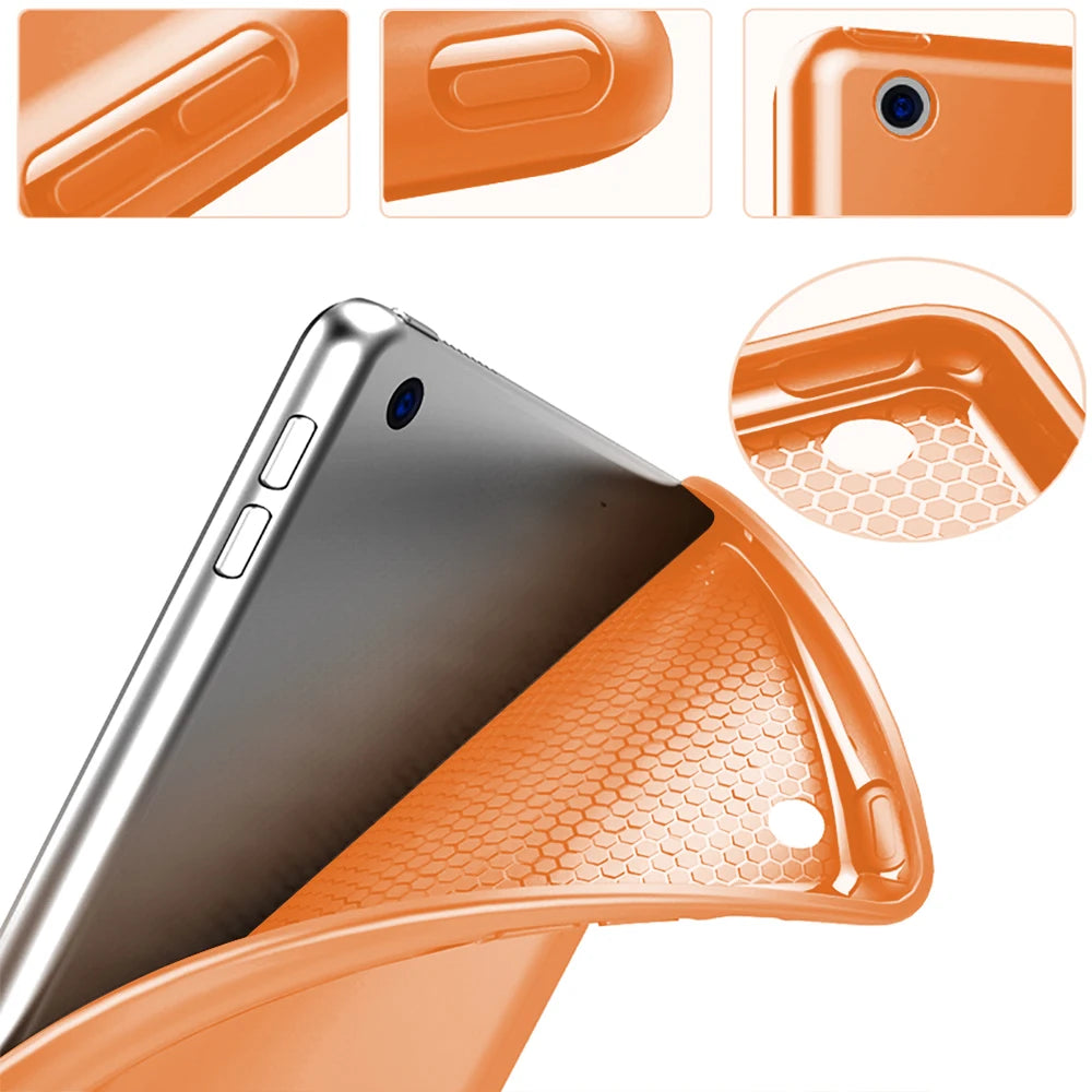 PureGuardCases Magnetic Smart Folio Case for iPad