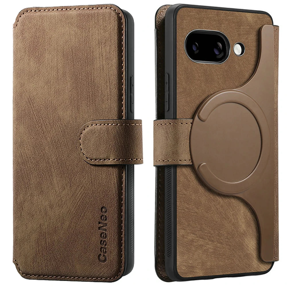 2-in-1 Detachable RFID Magnetic Leather Wallet Case for Google Pixel - Product View 9