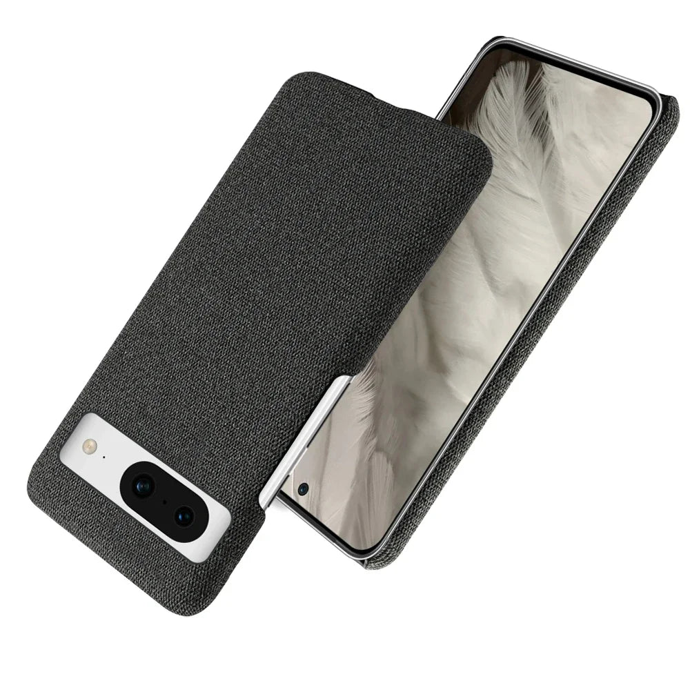 PureGuardCases Luxury Fabric Anti-Slip Case for Google Pixel