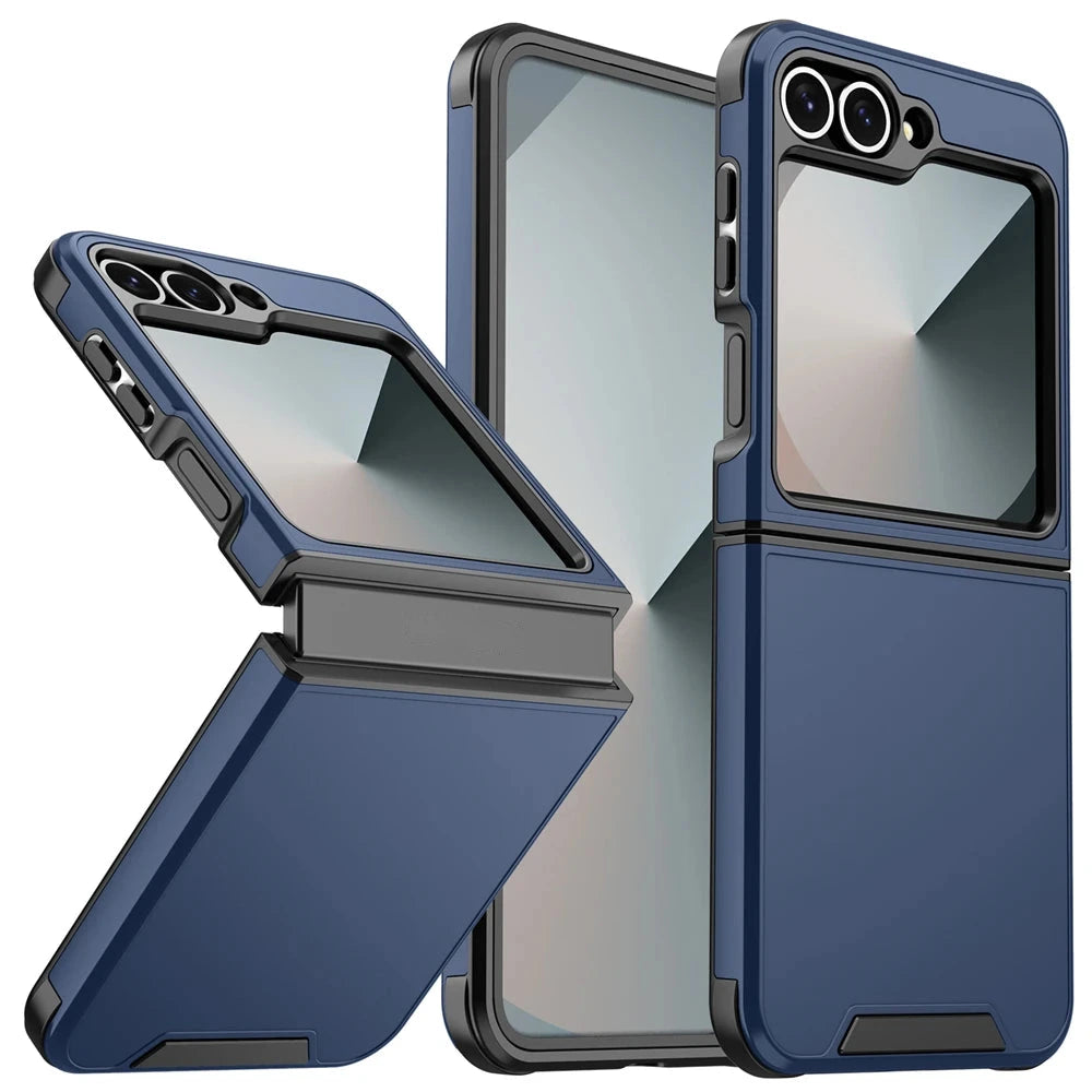 Slim Matte Hard Case Z Flip 4-8, front & back