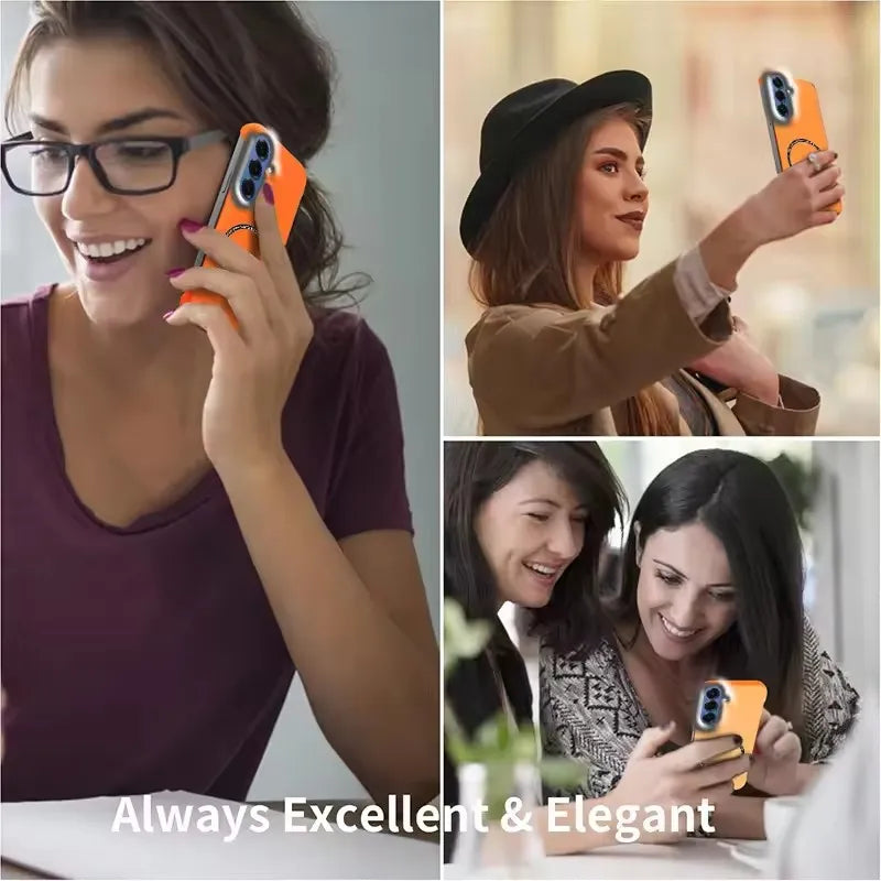 Frameless Matte Magnetic Slim Case for Samsung Galaxy Note 20 Ultra, Note 20 & S20-S26 - image 2