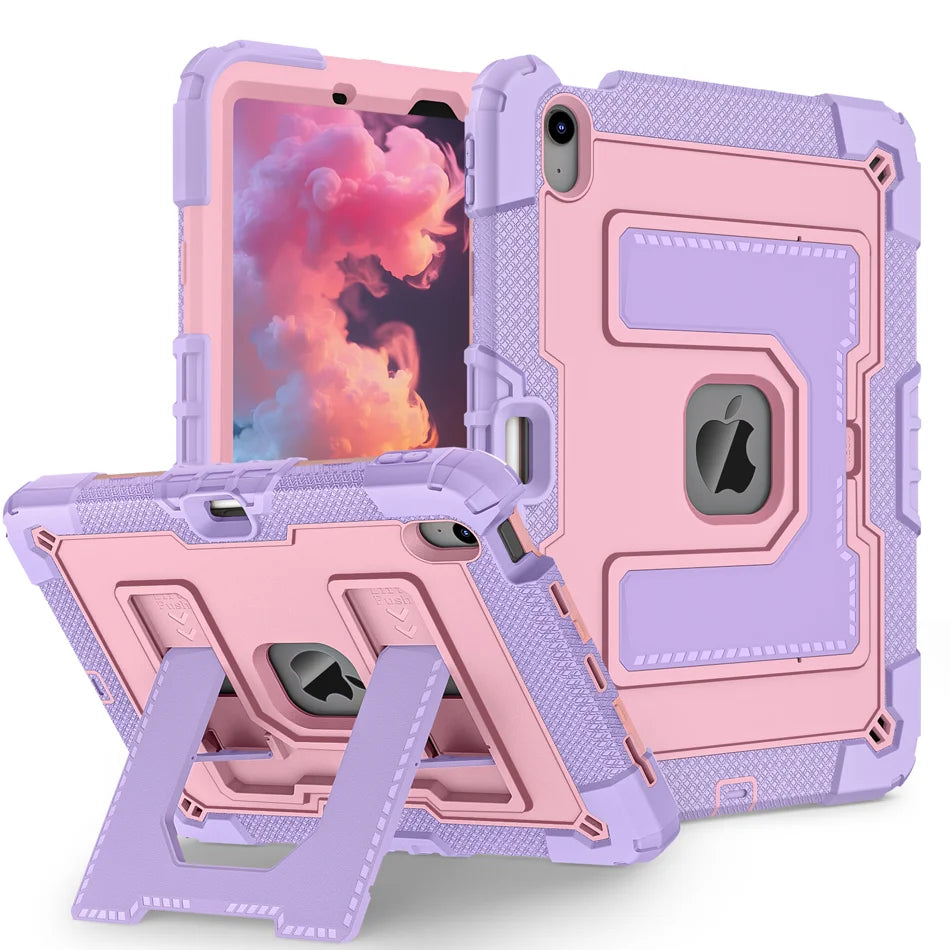 PureGuardCases 360° Rotating Shockproof iPad Case
