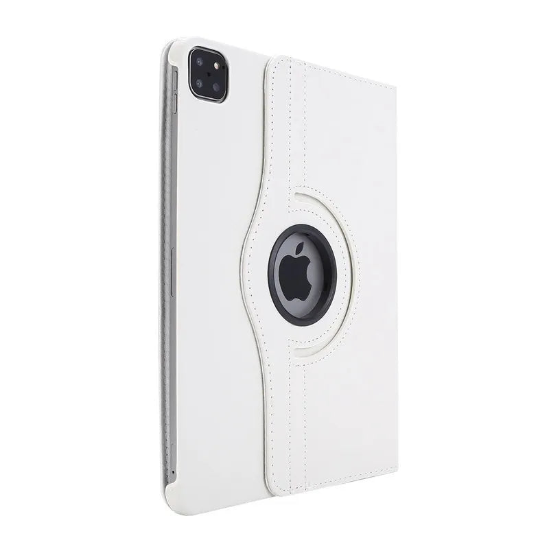 PureGuardCases 360° Rotating Leather Stand Case for iPad