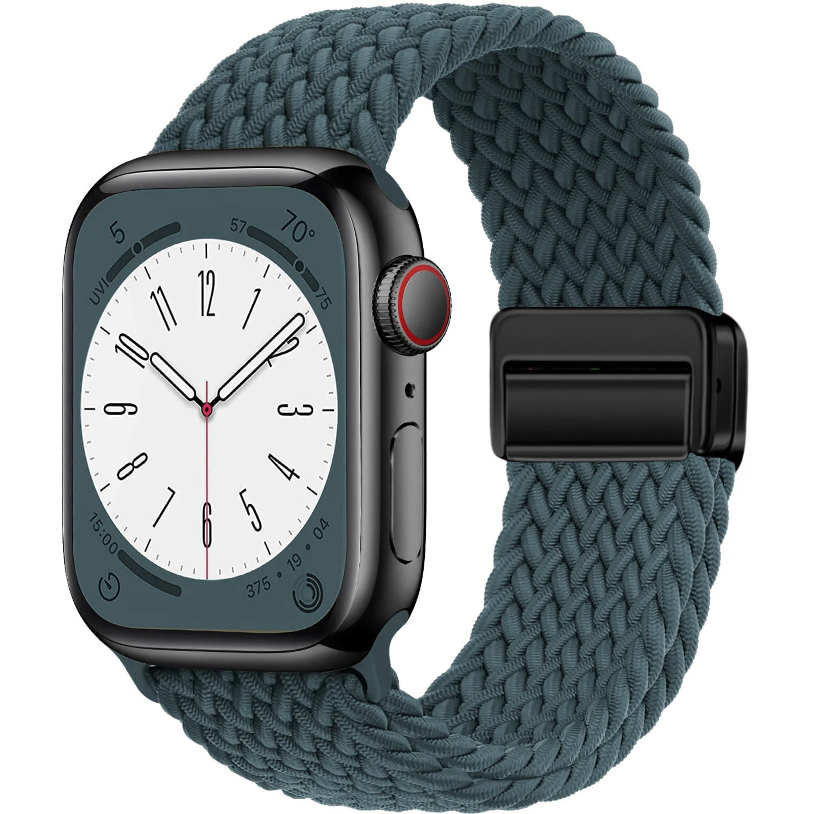 PureGuardCases Magnetic Braided Band for Apple Watch