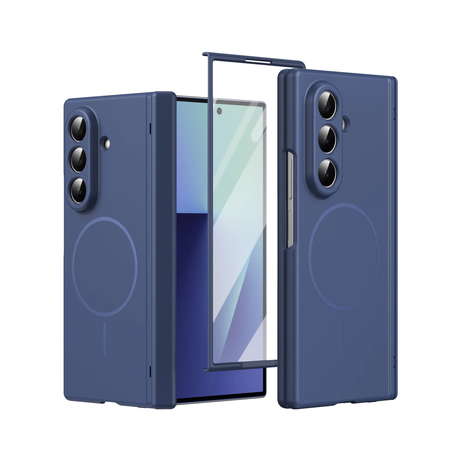 PureGuardCases Magnetic Hinge Protection Case for Samsung Galaxy Z Fold
