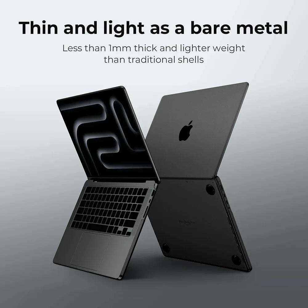 PureGuardCases Slim Hard Shell Case for MacBook Air & Pro