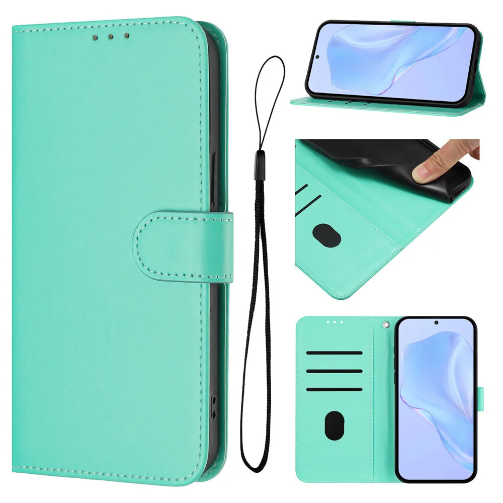 Wristlet Wallet Case Galaxy S23-S26, Green