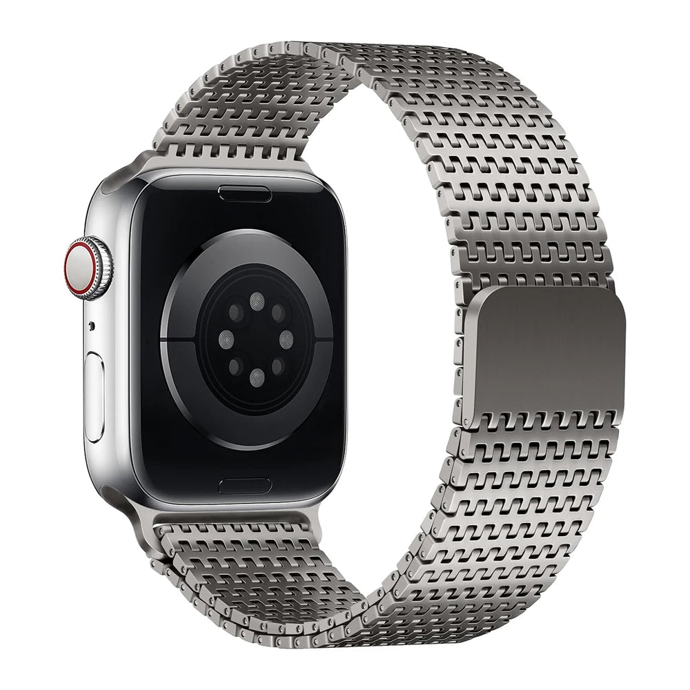 Milanese Steel Band Watch 42-49, mesh close-up