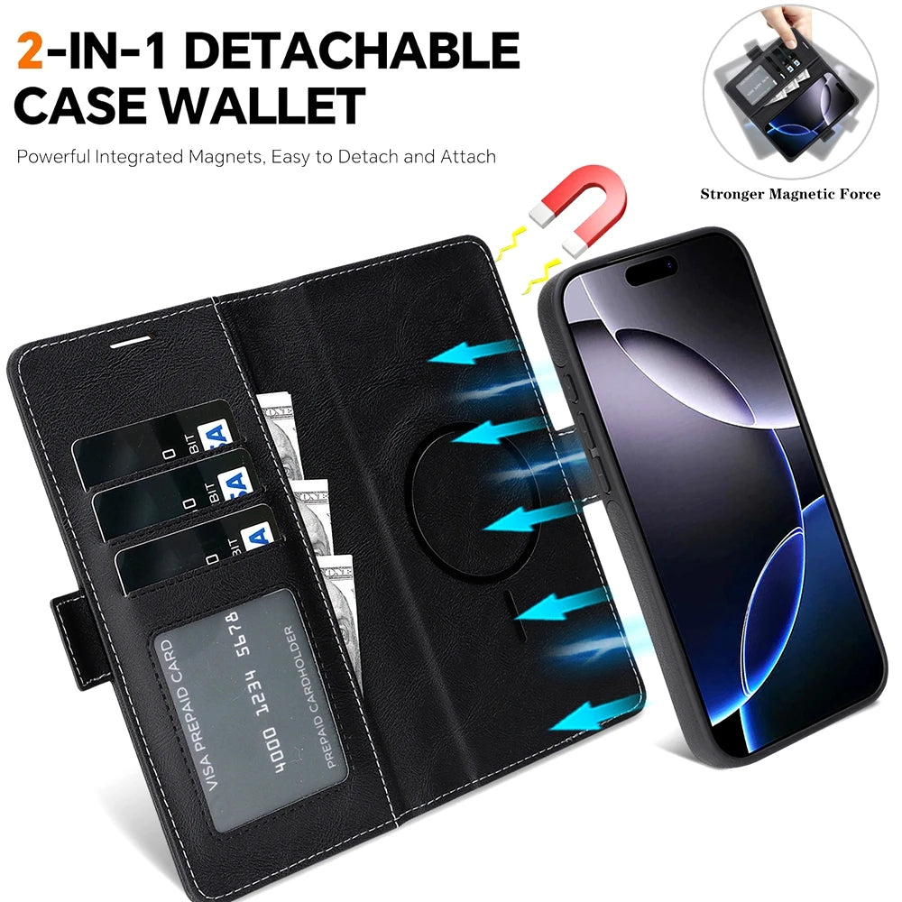 2-in-1 MagSafe Wallet for iPhone, card slots